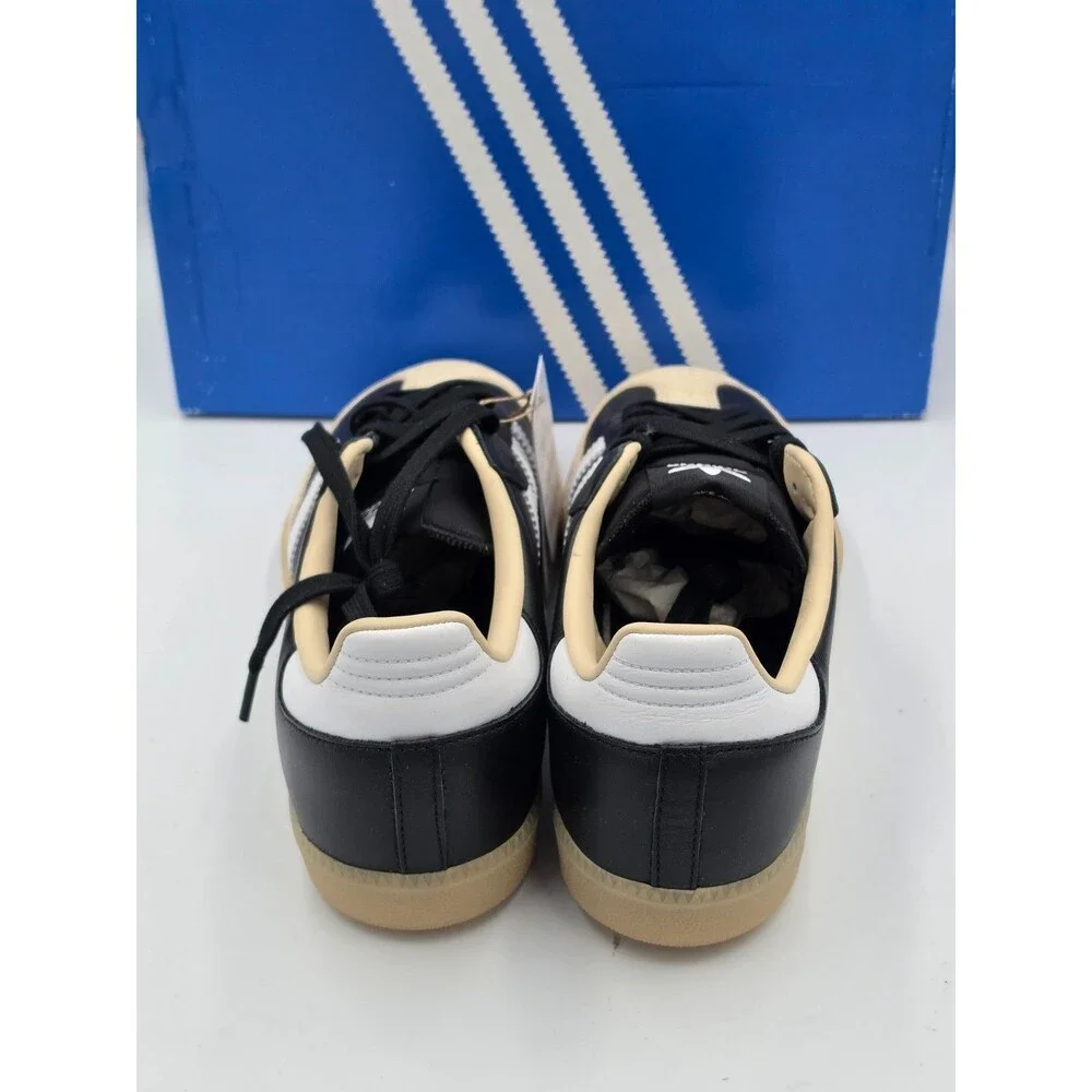 Adidas Samba OG Men’s 10.5 Women’s 11.5 Black White Gum Leather JS3832 NIB